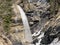 Waterfall on the stream Le Torrent or Le Torrentfall Cascade du Torrent, Les Diablerets - Canton of Vaud, Switzerland / Suisse