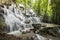 Waterfall stream Tropical forest