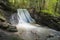 Waterfall stream Tropical forest