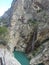 waterfall in Sulak canyon