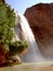 Waterfall, Supai Indian Reservation in Arizona