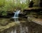 Waterfall in Table Rock State Park, South Carolina