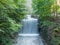 Waterfall on the Tamina Gorge near Bad Ragaz in Switzerland