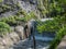 Waterfall on the Tamina Gorge near Bad Ragaz in Switzerland - 3