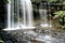Waterfall in Tasmania forest