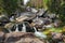 Waterfall in Tatra mountain, Slovakia - Studenovodsky