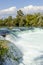 Waterfall `temple of the goddess` in city Manavgat.