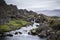 Waterfall at Thingvellir National Park