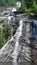 Waterfall in the Ticino in southern Switzerland