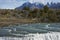 Waterfall in Torres del Paine, Chile