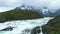 Waterfall in Torres del Paine NP