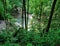 Waterfall in tropical forest