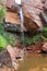 Waterfall, Upper Emerald Pool, Zion National Park