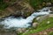Waterfall in Vatchkazhets valley former volcano field, Kamchatka