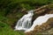 Waterfall in Vatchkazhets valley former volcano field, Kamchatka