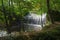 Waterfall at Vaux de Cernay stream