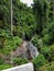 Waterfall water flow sown hill mountain out off the city chiang mai north thailand countryside forest jungle rain wood