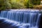 Waterfall of The Water of Leith in Dean Village, Edinburgh