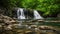 Waterfall water river with stone