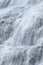 Waterfall Water Texture, Beautiful Pure Nature in Iceland, Powerful Mountain River Background