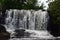 Waterfall in Waterbury, VT.