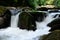 Waterfall at Watersmeet in Devon