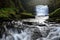 Waterfall at Watersmeet in Devon