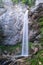 Waterfall Wildensteiner Wasserfall on mountain Hochobir in Gallicia, Carinthia, Austria