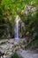 A waterfall in a WWF oasi