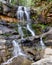 Waterfall on the Yuba River in the Tahoe National Forest in the Sierra Nevada Mountains