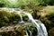 Waterfalls at Aira Force, in Cumbria.