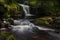 The waterfalls at Blaen y Glyn