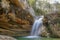 Waterfalls in Catalonia: gorgs de la Cabana, Campdevanol, Girona