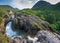 Waterfalls on the Coe River , Glencoe,Ballachulish,Scotland,United Kingdom