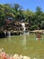 Waterfalls in Emirgan Park in Istanbul