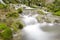 Waterfalls at Entzia mountain range (Spain)