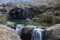 The waterfalls of the Fairy Pools on Isle of Skye