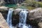 The waterfalls of the Fairy Pools on Isle of Skye