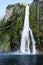 Waterfalls in Fiordland, New Zealand