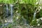 Waterfalls in Hajska valley in National park Slovak Karst, Slovakia