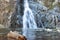 Waterfalls in high atlas mountains