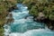 Waterfalls Huka Falls in New Zealand