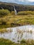 Waterfalls at Ingleton Granite Quarries