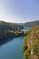 Waterfalls and lakes at Lake Plitvice