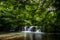 Waterfalls of Monte Gelato in the Valle del Treja near Mazzano Romano, Lazio, Italy