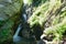 waterfalls in the mountainous area of the gran sasso d'italia abruzzo