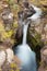 Waterfalls on Mt Ruapehu in Tongariro NP of NZ