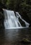 Waterfalls in the Nantahala National Forest in North Carolina