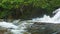 Waterfalls near Chiang Rai, Thailand. Shoot with panning