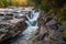 Waterfalls in New Hampshire in Fall Season